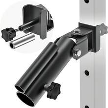 SELEWARE T Bar Row Landmine Attachment For 2" X 2" And 3" X 3" Power Rack, V Bar Row Landmine Handle Attachment For Barbell Bar, Power Cage Landmine Attachment For  Bars Strength Training Bars