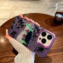 Anime Pieces Zoros Ones Phone Compatible With 17, 16e, 16, 15, 14, 13, 12, 11,, Pro,,, X, XR, XS, 8, 6 Plus - Anti-Drop Matte Back Cover, Mobile Accessory, Printed Design, Casual Userschristmasfall Phone Casephone 17halloween Accessories - 混合顏色 - 查看 4