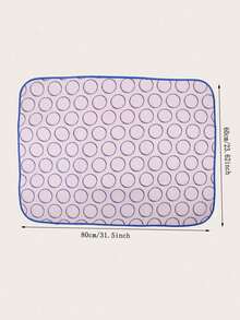 1pc Compact 6-Layer Ironing Mat With Hanging Design, High Temp And Moisture Resistant, Foldable For Travel And Home Use, No Electricity Needed