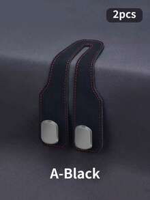 汽车座椅头枕挂钩 汽车双头枕钱包挂钩 汽车后排座椅头枕挂钩 用于悬挂手提包、包、衣服和钱包