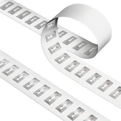 20 Pcs NFC Tags Sticker With Chip NFC Stickers Adhesive Labels Transparent RFID Tags Rewritable 144 Bytes Memory Suitable For All NFC-Enabled Devices And Smartphones