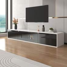 Television Stands & Entertainment Centers - Black + Particle Board + 50-59 Inches - View 4
