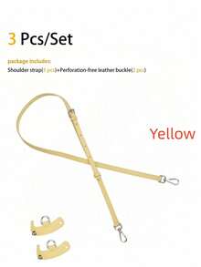 Purse Straps Replacement, Leather Handbag Crossbody Shoulder Strap Kit Adjustable For Mini Tote Bag Women - Multicolor - View 9