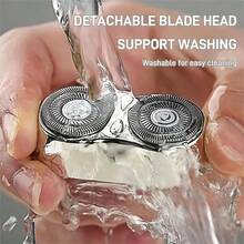 RAF 紧凑型电动剃须刀 - 可充电 300mAh 锂电池，适合旅行，双刀片，4 种颜色可供选择，完美的父亲节礼物，小巧便携，适合商务旅行和节日礼物