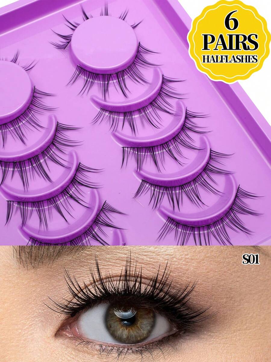 Natürliche 3D-Wimpern Set – Wiederverwendbare Fake Lashes Für Voluminösen Look