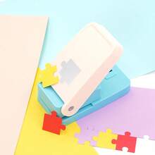Puzzle Punch, Mini Puzzle Factory, Portable Jigsaw Puzzle Making Machine. Create Your Own Puzzles. - trắng - Xem 4