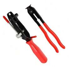 42PCS Universal CV Boot Clips Kit Stainless Steel CV Joint Crimp Clamp With Tool - 1 - 查看 9