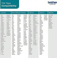 Brother TZe-N251 Label Printer Ribbon TZ - B-Black - View 5