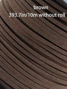 10m/Roll 2.5mm Faux Suede Cord, Handmade Rope, Bracelet DIY Jewelry Accessory String - Multicolor - View 15