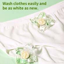 100 capsule de detergent de rufe Camellia 5 în 1, bile de detergent concentrate, parfum de lungă durată, îndepărtează petele încăpățânate, neutralizator de miros antibacterian, balsam de rufe, bile parfumate, detergent lichid, capsule solubile în apă, potrivite pentru toate mașinile de spălat - Multicolor - Vizualizare 2