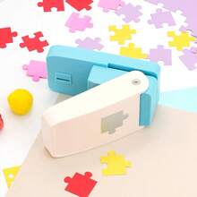 Puzzle Punch, Mini Puzzle Factory, Portable Jigsaw Puzzle Making Machine. Create Your Own Puzzles. - trắng - Xem 2