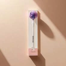 1 pieza Bolígrafo de planeta levitante - Alivio del estrés, bolígrafo de gel de barril largo de alto valor de 0,5 mm, artículos de oficina, regalo. Accesorio de escritorio, herramienta de escritura moderna, papelería estética, escritura suave, bolígrafo de punta fina, papelería curativa, instrumento de escritura único, entusiastas de la papelería, adecuado como recompensa estudiantil, excelente regalo pequeño para Halloween y Navidad