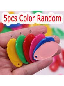 5-20pcs/Multi-Pack Needle Threaders For Sewing Machines And Hand Sewing - Easy-To-Use Assorted Colors Thread Guide Tool Set For Seniors - Multicolor - View 14