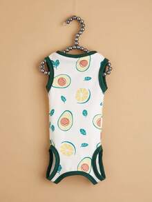 Quần áo khử trùng/thiến mèo mềm & mỏng, trang phục cai sữa cho mèo con, đồ giữ ấm chống liếm cho mèo 4 chân - Nhiều màu - Xem 5