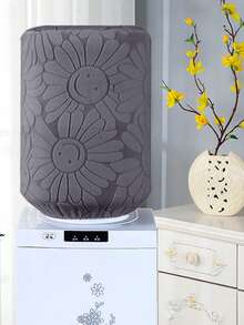 1 chiếc nắp đậy chống bụi bằng vải co giãn cho bình nước, bền, có thể tái sử dụng, hình mặt cười, dùng cho gia đình và văn phòng, không cần pin, phụ kiện gia đình, đồ dùng nhà bếp, dụng cụ nhà bếp - Nhiều màu - Xem 3