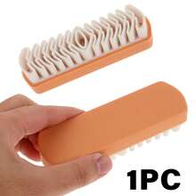 1PC Suede Brush For Shoes Nubuck Brush Suede Eraser Suede Shoe Brush Suede Shoe Cleaner - Orange - View 1