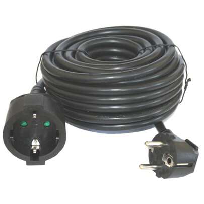 Rallonge de tuyau Silver Electronics 9222, noire, 2 mètres