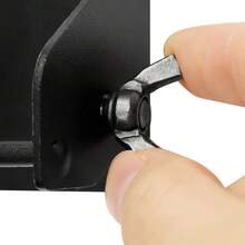 现代可拆卸猫吊床 - 舒适的聚酯纤维宠物床，适合小型至中型猫咪，易于组装 - 彩色 - 查看 8