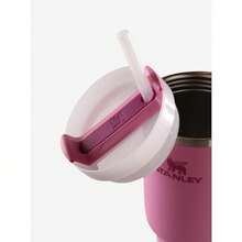 STANLEY - The  H2.O ™ Tumbler Premium Stainless Steel Bottle Insulated Mug Cup Portable Water Bottle Large-Capacity Coffee Cup Water Cup With Handle And Straw, For Travel, Home, Office, Gift, Ice Drinks And Hot Drinks Christmas Gift New Year Gift - 1358 牡丹 - 查看 3