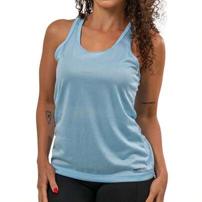 Camisetas Regata Esportiva Academia Decote Nadador Dry Fit de Tecido Respiravel Para Exercícios