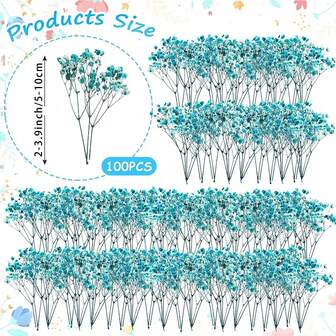 50/100/300 支迷你白色康乃馨花，象牙色康乃馨花束，适用于花瓶、婚礼、家居、办公室、派对、花园、卡片制作、DIY 装饰