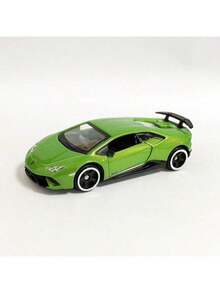 Burago 1:64 Scale Diecast Alloy Car Model Collection, Official Licensed Replica Of , , Cadillac, , Chevrolet, Collectible Toy Cars, Gift For Men - Lamborghini Huracan-green - View 5