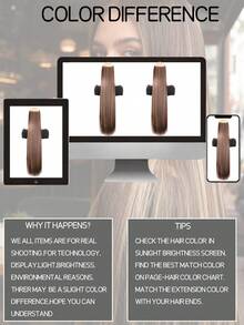 Ultra-Long Straight Hair Wig With A Strong Atmosphere. The Hair Is Smooth And Flows , Making The Face Appear Smaller. Suitable For Women. Perfect For Halloween Celebrations. - Multicolor - View 6