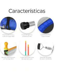 Kids Trampolines - Blue - View 4