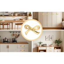 1pc Golden And Pink Bow Drawer Cabinet Door Handle, French Girl's Creative And Cute Bow Handle, Wardrobe, Wine Cabinet, Shoe Cabinet, Kitchen Cabinet And Bookcase Handle - Multicolor - View 11