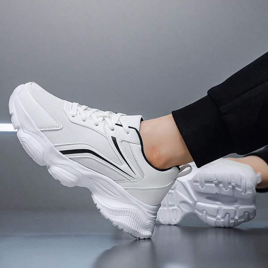 أحذية رياضية كاجوال للرجال المقاس 48 بتصميم كلاسيكي، خفيفة الوزن وشبكية تسمح بالتهوية، ماصة للصدمات، مناسبة للخريف والشتاء