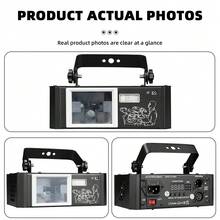 Oświetlenie dyskotekowe, oświetlenie imprezowe DJ-a, pilot z aktywacją dźwiękiem, obsługa DMX. Nadaje się do występów scenicznych, tworzenia atmosfery, dekoracji na imprezy, do barów, klubów KTV, na przyjęcia urodzinowe, Boże Narodzenie, Halloween, Walentynki, jako prezent noworoczny.