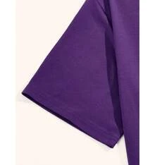 RitaLee T-Shirt Singer National Music MPB Unisex Male Female 100% Cotton Premium Top Streetwear Launch Immediate Shipping Various Colors!! Plus Size - 紫色 - 查看 3