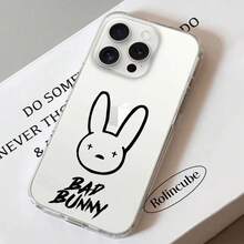 Funda de teléfono Yo Perreo Sola  Maluma, cubierta transparente compatible con  16/15/11/13/14 Pro Max Plus/X/Xr/Xs Max/12mini - Cubierta transparente, compatible con funda de  17, funda de  17 Pro, funda de  17 Pro Max - z4 - Ver 10
