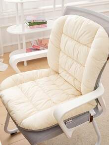 1 pernă de scaun moale din lână tricotată, confortabilă și călduroasă, potrivită pentru birou, casă și sufragerie - se poate spăla la mașină, oferă suport pentru spate, fabricată din fibră de poliester. Cadou de Paște, ziua de naștere, absolvire, decor școlar, surpriză, decor cămin, întoarcerea la școală, pernă pentru scaun de birou, decor interioară, decor cameră, rechizite de studiu, pernă pentru scaun, pernă pentru scaun de gaming. - Multicolor - Vizualizare 19