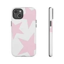Pink Star  Y2K Tough Phone Case   17 16 15 14 13 12 11 Pro,Promax - 混合色1 - 查看 2