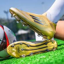 Chuteiras de Futebol Masculinas, Chuteiras de Futebol Femininas, Tênis Esportivos Baixos para Uso Interno/Externo, Chuteiras de Treinamento TF-AG Leves, Tênis de Tênis Masculinos e Femininos, Sapatos Especializados para Grama Externa, Sapatos de Golfe