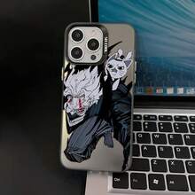 Funda de teléfono D-Dandadan Ken T-TakakuraS para iPhone 16 15 14 13 12 11 Pro Max X XR XSMAX 8 7 Plus, cubierta trasera mate anti-caída - Mezcla de colores - Ver 4