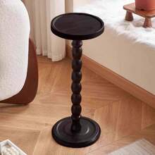 Wooden Round Side Table, Suitable For Coffee Table, Shelf, Plant Stand, Sofa End Table, Multipurpose Small Wooden Desk For Living Room, Bedroom, Kitchen, Balcony