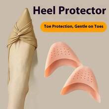 1 Pair TPR Toe Protector, Forefoot Pad, Dance Anti-Friction Sleeve, Anti-Pain/Breathable Non-Slip, Suitable For Ballet, High Heels, Essential For Dance Practice - Multicolor - View 7