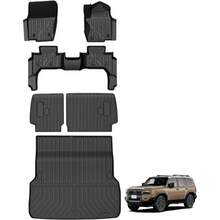 Floor Mats for the 5-seater Land Cruiser 250 Series