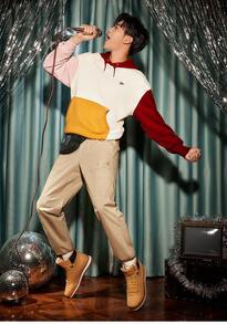 Puma 男女通用舒适休闲套头卫衣 533040 - 米色 - 查看 3