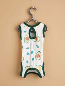 Quần áo khử trùng/thiến mèo mềm & mỏng, trang phục cai sữa cho mèo con, đồ giữ ấm chống liếm cho mèo 4 chân - Nhiều màu - Xem 7