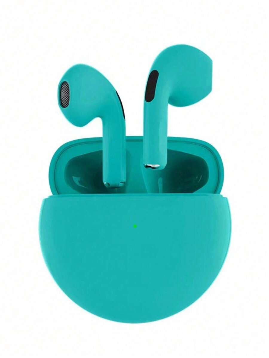 Audífonos  Bluetooth inalámbricos pro 6 tocar auriculares estéreo de alta fidelidad 9d, con función de reducción de ruido del micrófono - Verde - Ver 1