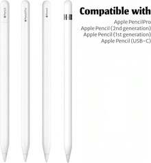 NXVX Pencil Tips (2-Pack) – Compatible With Pro, USB-C, Gen 2 & Gen 1 – Material Nibs Gifts For Mother, Family, Friends, Kids, Birthday, Holiday Phone