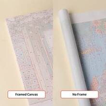 1PC Paint By Number Kits, Jesus Riding A Dinosaur - Dinosaur Themed Religious Art - Wall Decor For Home, Cafe, Office, Living Room - Combines Religious And Dinosaur Elements In An Interesting Way - Ideal For Fashion & Dinosaur Lovers - DIY Painting Kit For Adults Beginners - Acrylic Paint By Numbers With Canvas & Brushes, Complete Art Sets For Home Wall Decor, Living Room, Bedroom, Office(Frameless) - 24色 - 查看 10