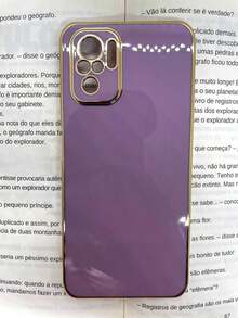 Capa de celular compatível com Redmi Note 10 4G e Note 10S Nevoa - Roxo - Visão 2