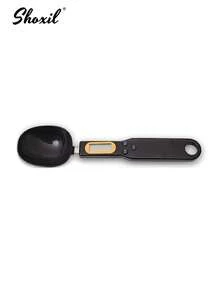 shoxil 1 件电子量勺，高精度厨房秤，量勺，烘焙厨房勺秤，刻度称量勺，适用于称量咖啡豆和茶，厨房烘焙 - 彩色 - 查看 11