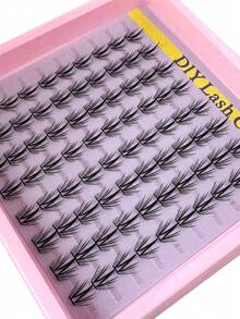 200pcs/120pcs/110pcs/100pcs/60pcs/80pcs D Curl Mixed Length Eyelashes, Single Thick Fairy Eyelashes Natural Eyelash Extension 8-16mm Mixed Single Eyelashes, Natural Curl And Soft Lightweight Individual False Eyelashes, Natural Divided Thick Lashes, 3D Fluffy Comfortable To Wear, Open Eyes, Lift Outer Corners, DIY Eyelash Extension, Eyelash Extension, For Daily Life & Wedding & Date & Party & Music Festival & Halloween Use - D - 查看 3
