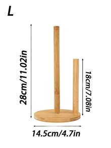 Giá đựng khăn giấy thẳng đứng bằng gỗ, giá đựng khăn giấy bằng tre - Giá đựng giấy cuộn cho nhà bếp và phòng ăn. - Nhiều màu - Xem 7