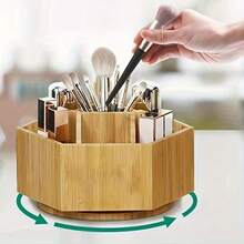 1 pièce Boîte de rangement cosmétique rotative transparente à plusieurs niveaux pour les soins de la peau, les parfums, le maquillage, le rangement de maquillage, le rangement de cosmétiques, le rangement de bijoux, le rangement de bijoux, la rentrée scolaire